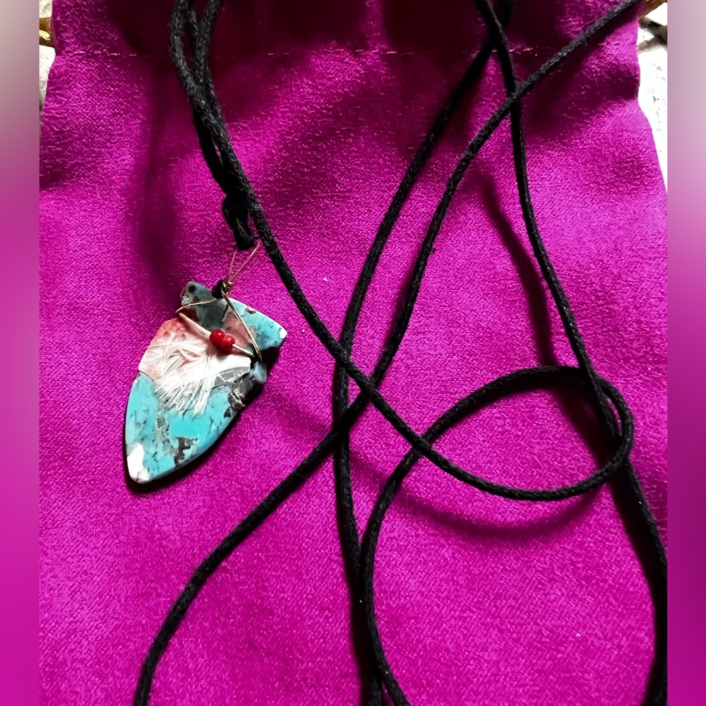 🏹 handmade arrow head necklace. Purchased from Sedona vendor